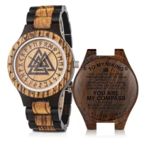 BOBO-BIRD-Montre-en-bois-Viking-pour-homme-avec-barre-d-abeille-cercle-runique-unique-Vegvisir-1