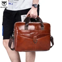 BULLCAPTAIN-tui-Bombes-en-Cuir-group-pour-Homme-Sac-Main-d-Affaires-de-Bureau-Classique-pour-1