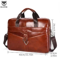 BULLCAPTAIN-tui-Bombes-en-Cuir-group-pour-Homme-Sac-Main-d-Affaires-de-Bureau-Classique-pour-2