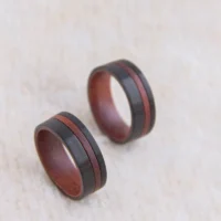 Bague-en-bois-de-santal-rouge-pour-homme-bande-d-incrustation-en-tungst-ne-8mm-4