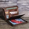 Porte document en cuir de vachette pour tablette 10.5 pouces