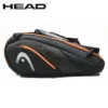 Sac de tennis HEAD, sac de sport à coque rigide, grande capacité