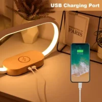 Support-de-chargeur-sans-fil-multifonction-horloge-LED-lampe-de-bureau-veilleuse-port-USB-station-de-4