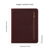 YIR-Portefeuille-d-affaires-en-cuir-v-ritable-fermeture-clair-porte-carte-poche-pour-t-l-5