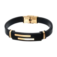 Bracelet-en-cuir-pour-hommes-en-acier-inoxydable-noir-et-or-avec-lien-Punk-d-contract-3