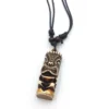 Collier pendentif totem Tiki