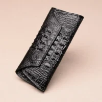 Portefeuille-long-en-cuir-de-vache-v-ritable-pour-femme-motif-crocodile-pochette-de-luxe-cadeau-5