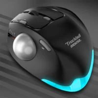 Souris-Trackball-Bluetooth-sans-fil-2-4G-RVB-souris-rmat-rielle-aste-ergonomique-connexion-3-appareils