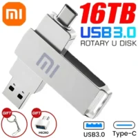 Xiaomi-Mini-cl-USB-3-1-tanche-cl-USB-m-tallique-disque-U-m-moire-haute